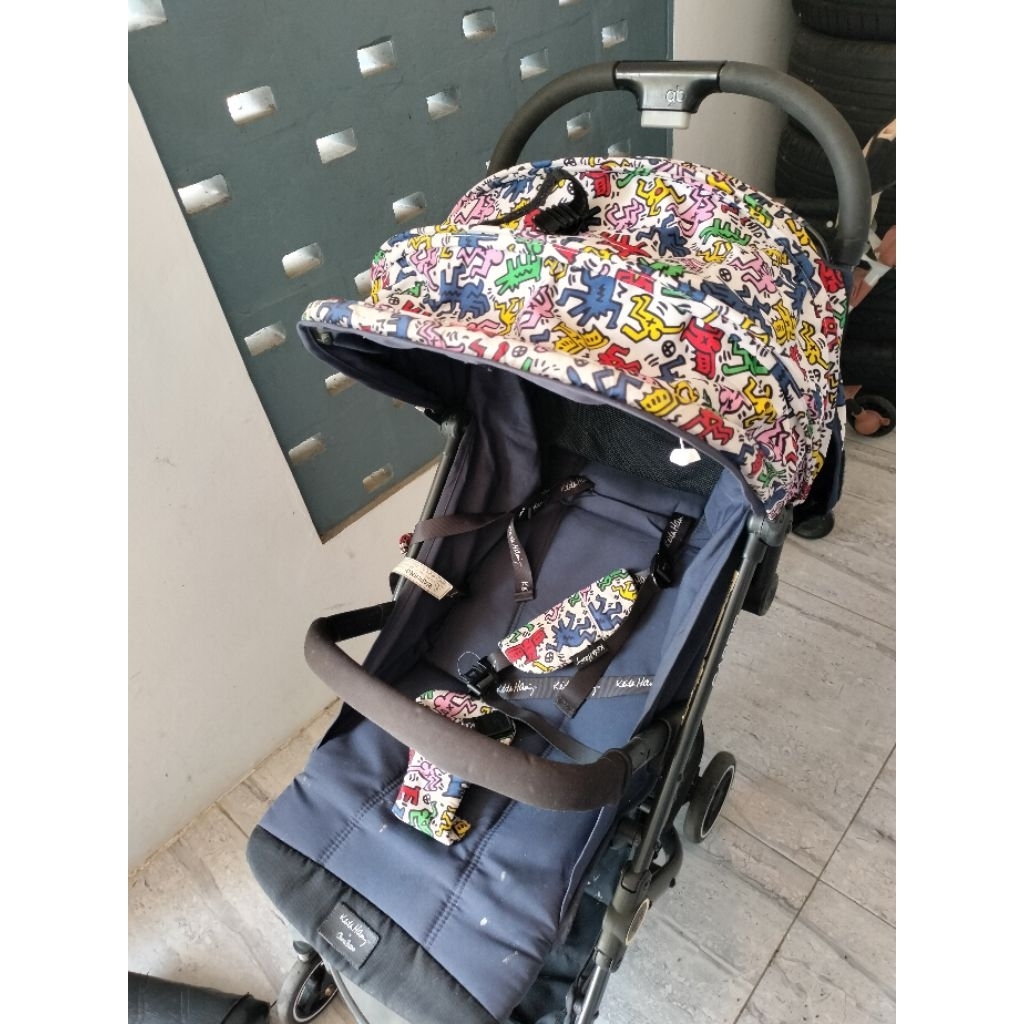 preloved stroller cocolatte Cabrio 2515 Keith haring