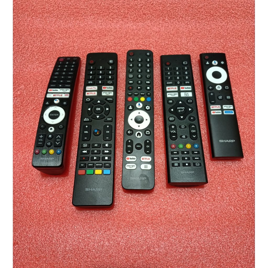Remote Tv Sharp Android Original Berbagai Model Remot Kontrol Tv Pintar Sharp