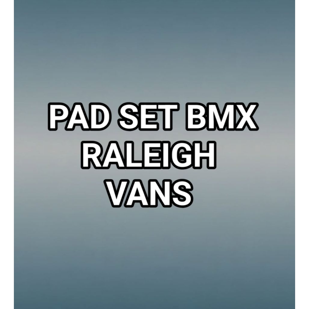 aneka pad set frame dan pad bars setir bmx freestyle osbmx oldschool harga satuan