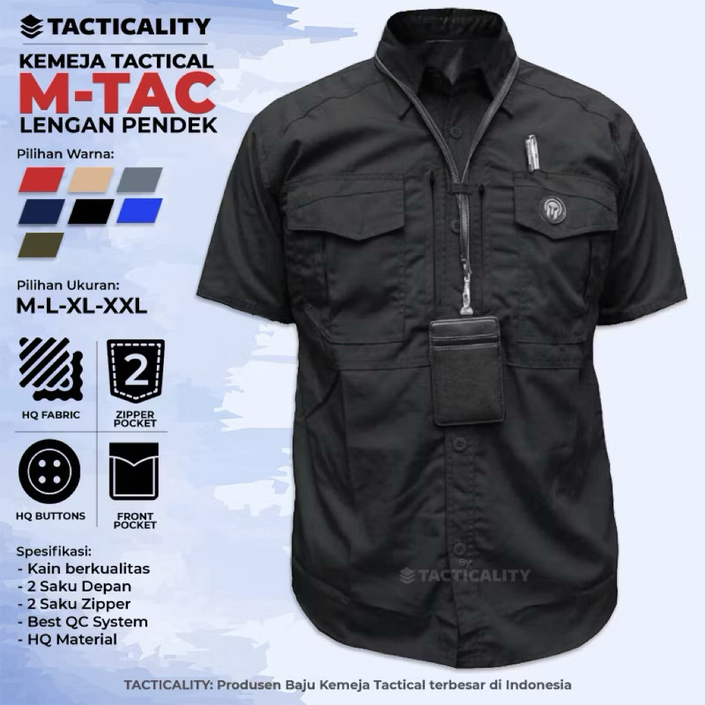 baju kerja lapangan pria