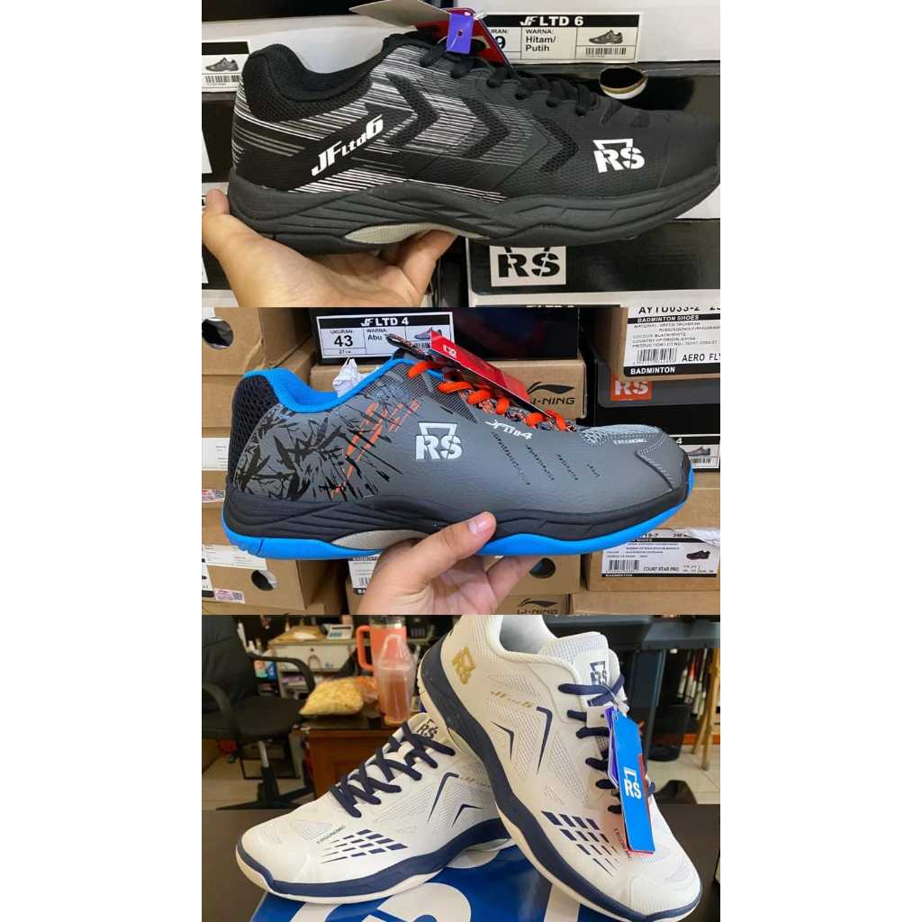 SEPATU BADMINTON RS RS LTD 4 RS LTD 5 SEPATU BADMINTON