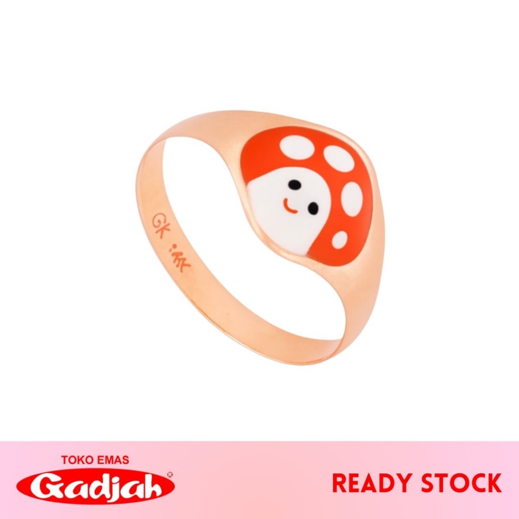 Cincin Emas Baby Ongsrot Jamur Cat - Toko Emas Gadjah