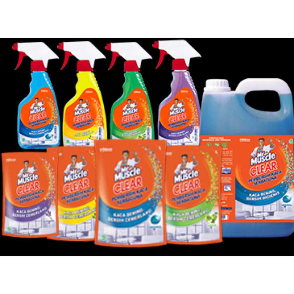 Mr.Muscle Clear Pembersih Kaca