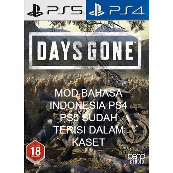 DAYS GONE Mod Subtitle Indonesia + Kaset BD PS4 PS5 HEN Subtitle Indonesia
