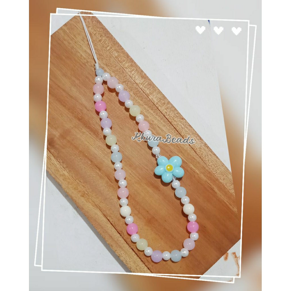 New  Phone Strap Lucu | Gantungan hp | Lanyard | Gantungan Manik | Manik manik | Aksesoris Hp | Phon