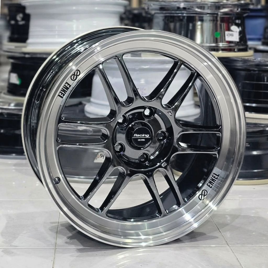 velg enkei rpf1 r18 lebar 9,5 velg mobil ring 18 velg racing r18 untuk mobil Innova reborn venturer 