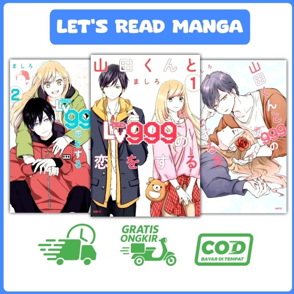 Komik Manga Yamada-kun to Lv999 no Koi wo Suru Vol. 1-9 Bahasa Indonesia