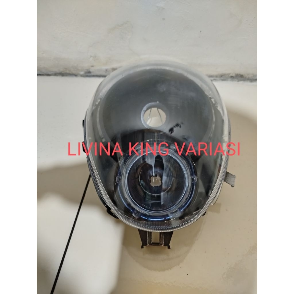 Headlamp Reflektor Lampu Depan Scoopy Karbu Plus Socket H4
