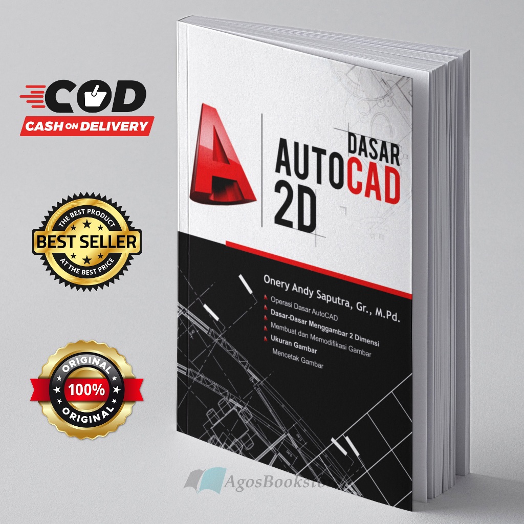Buku Dasar Autocad 2 Dimensi - Original