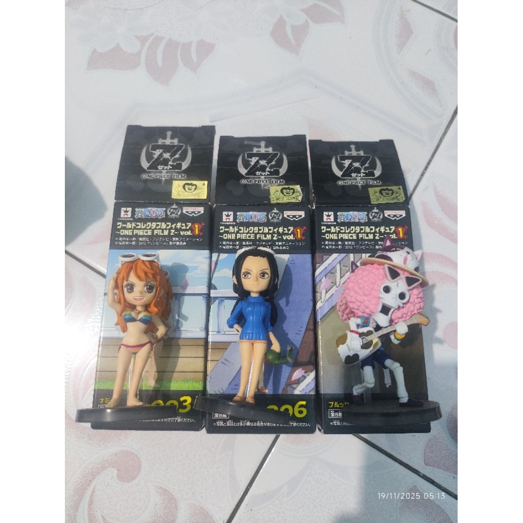 Wcf Nami robin brook movie film Z version original figure