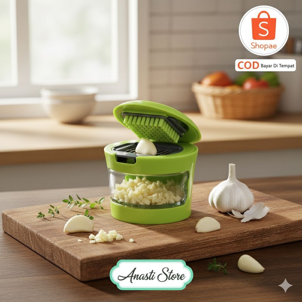 Alat pencacah bawang pengiris pemotong brambang bumbu potong bawang merah putih wortel