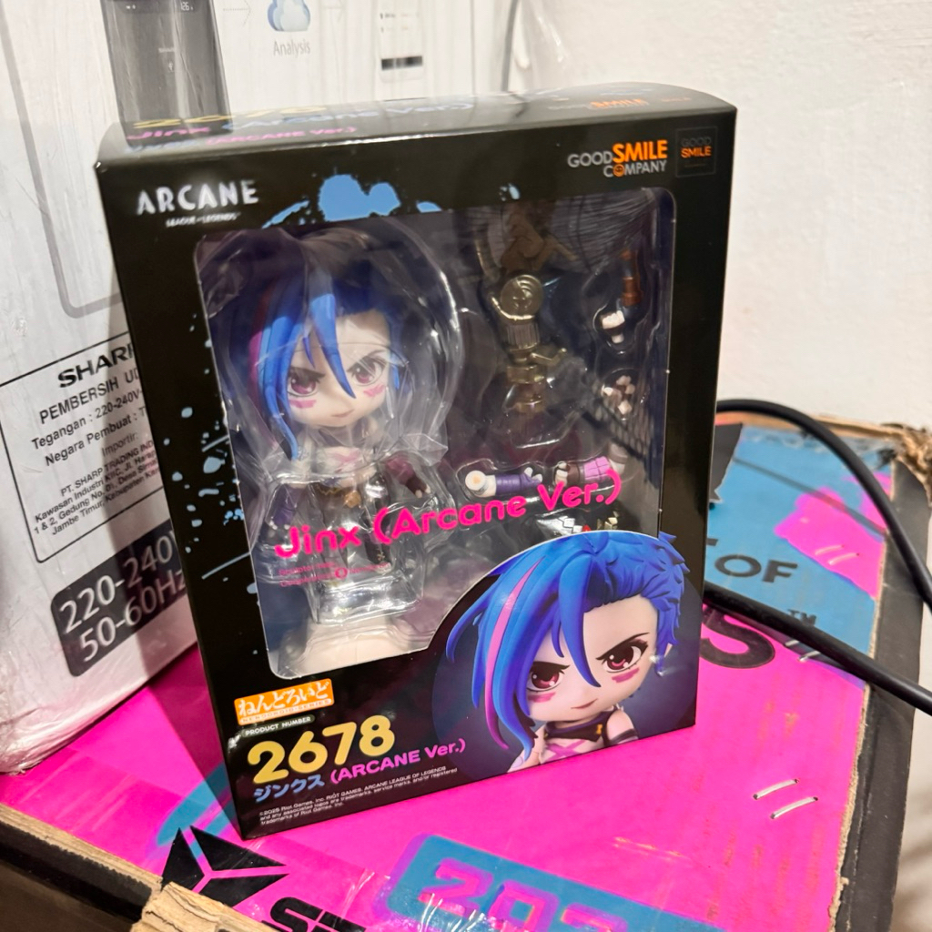 bnib jinx nendoroid sealed segel arcane ver league of legends