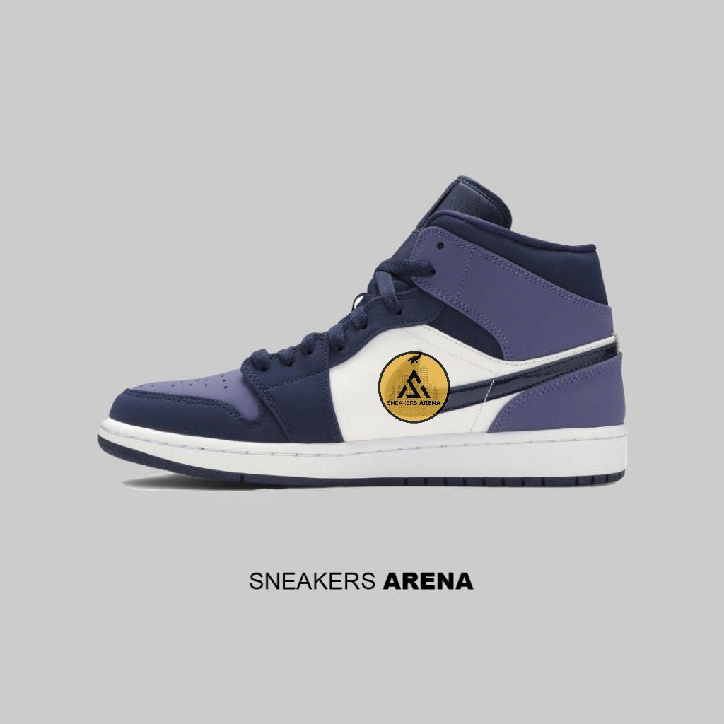 Sneakers NK Air Jordan 1 Mid Purple