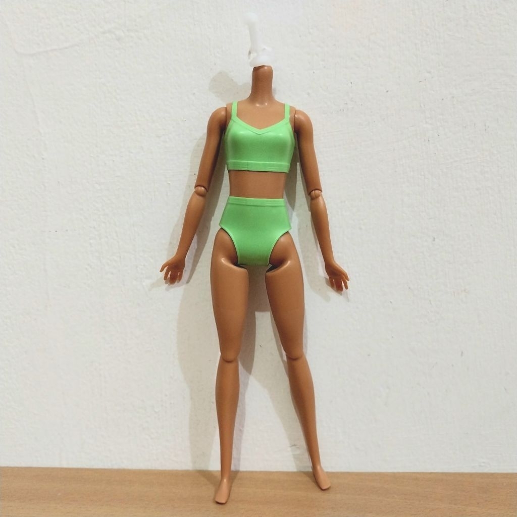 Body Barbie Cutie Reveal Frog Badan Mattel Official Boneka Second Preloved Jadul Collector