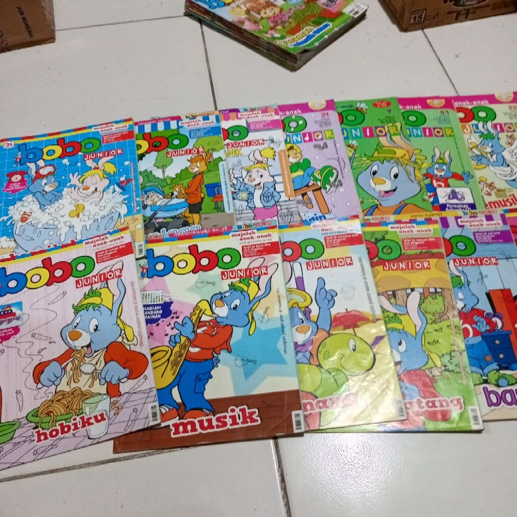 Majalah Bekas Bobo junior