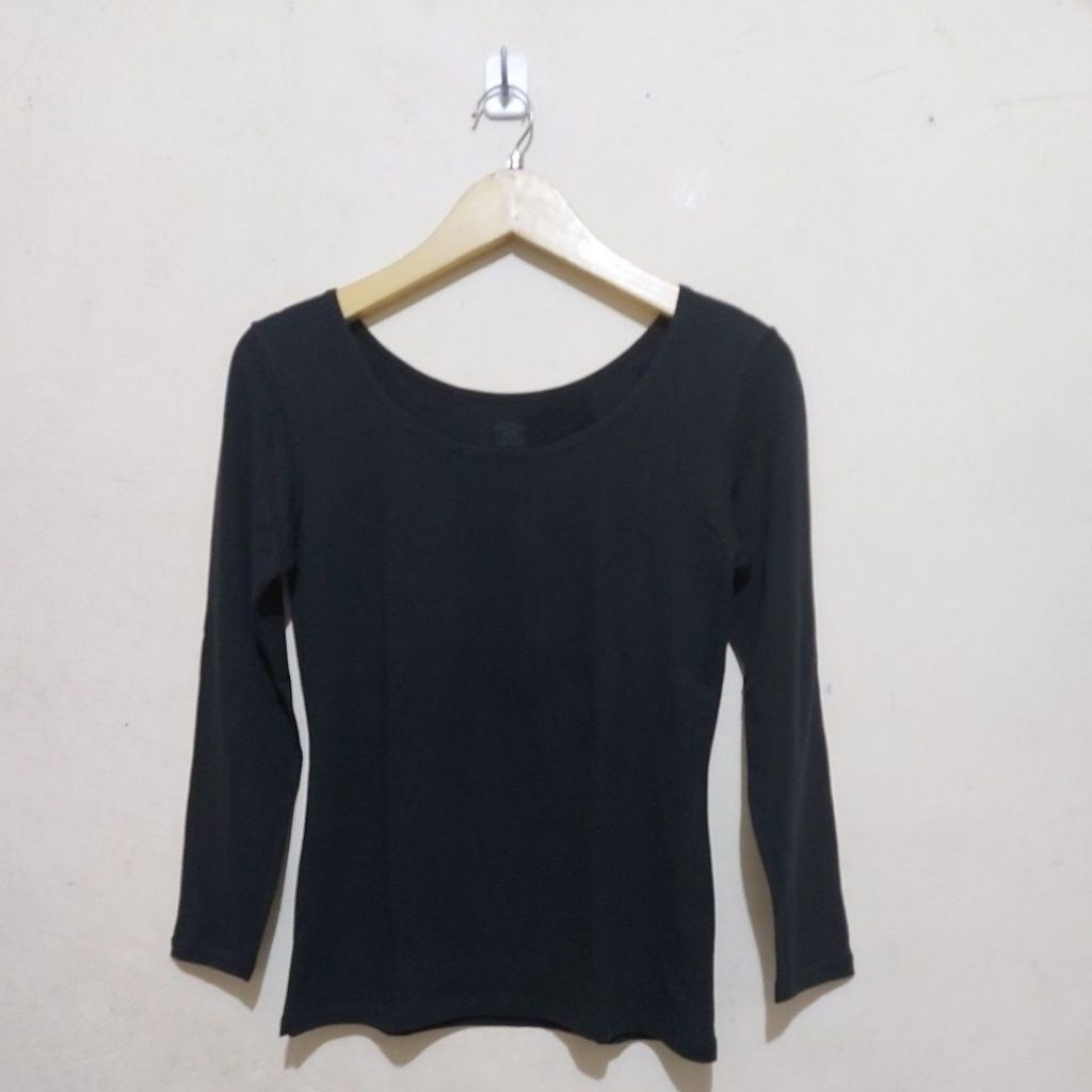 Pakaian dalam tshirt Hettech extrawarm scoop neck UNI