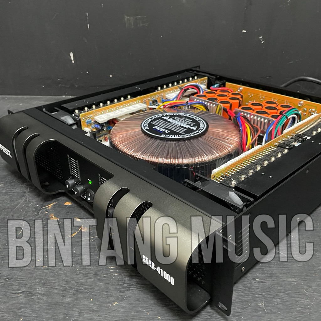 Power Amplifier 4 channel Fest HK41000 Original Power fest hk 41000