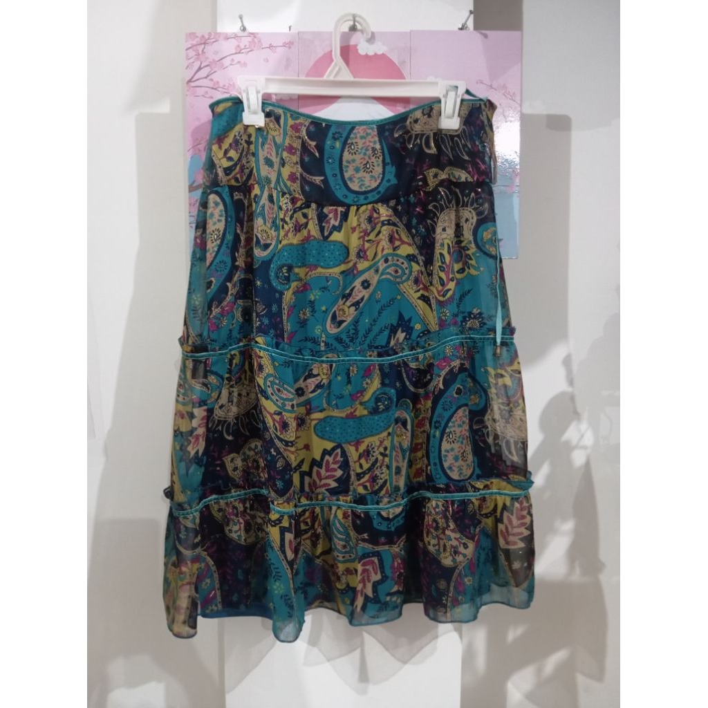 sense y2k midi skirt