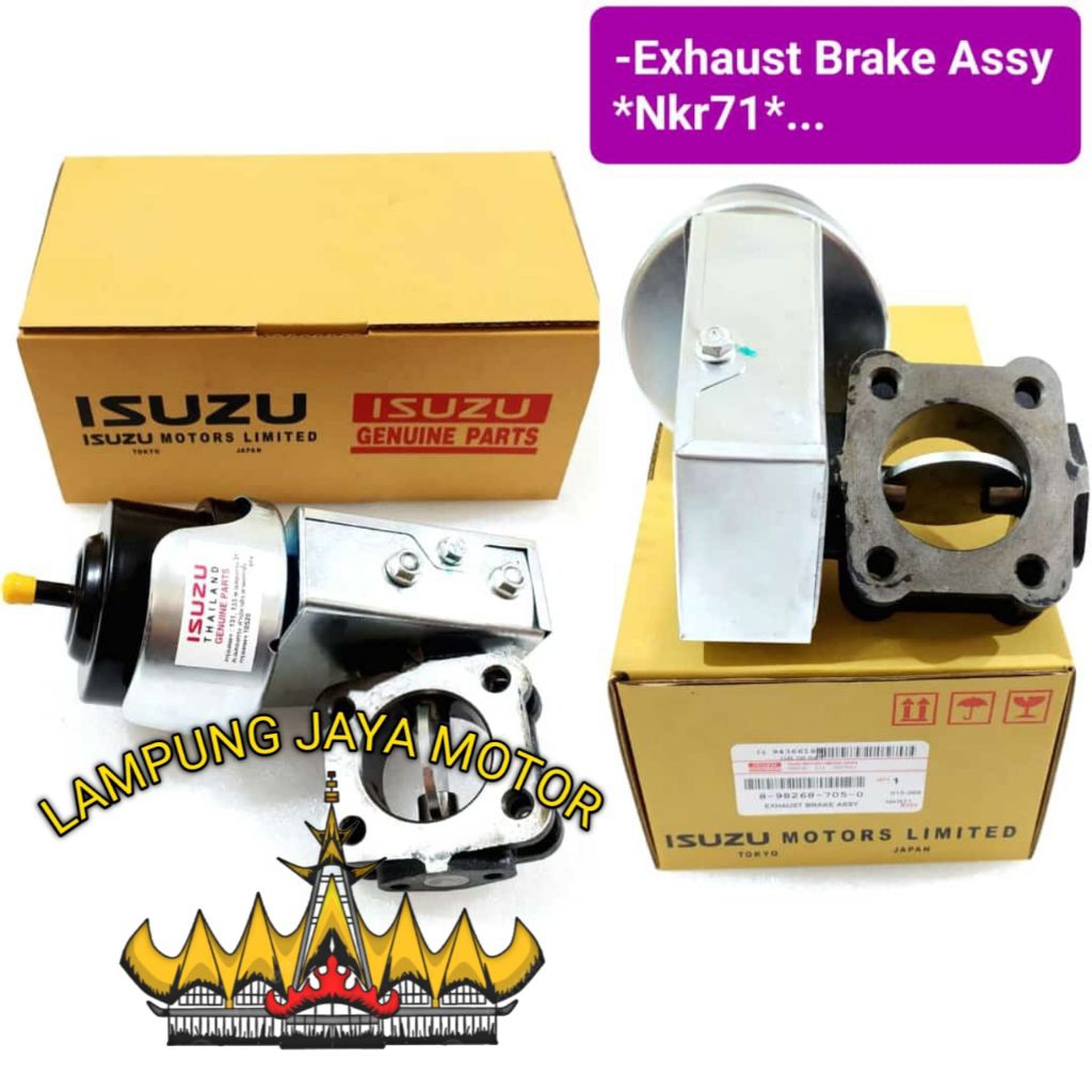 EXHAUST BRAKE ASSY ISUZU NKR71