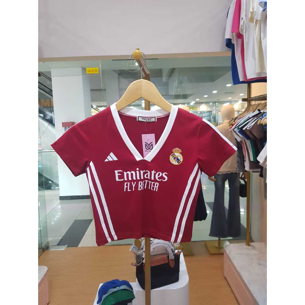 Preppline Jersey "Fly Emirates" | Crop Top Jersey