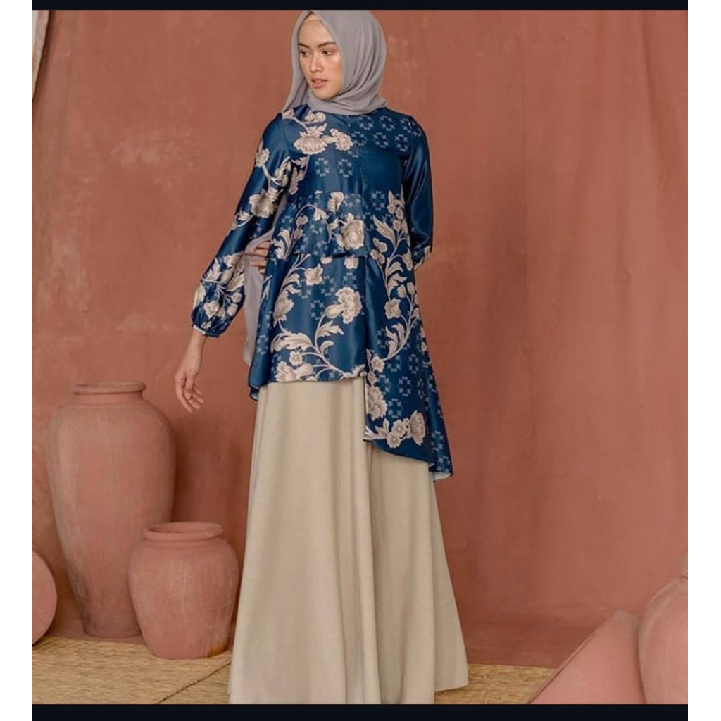 cendana tunik wearing klamby