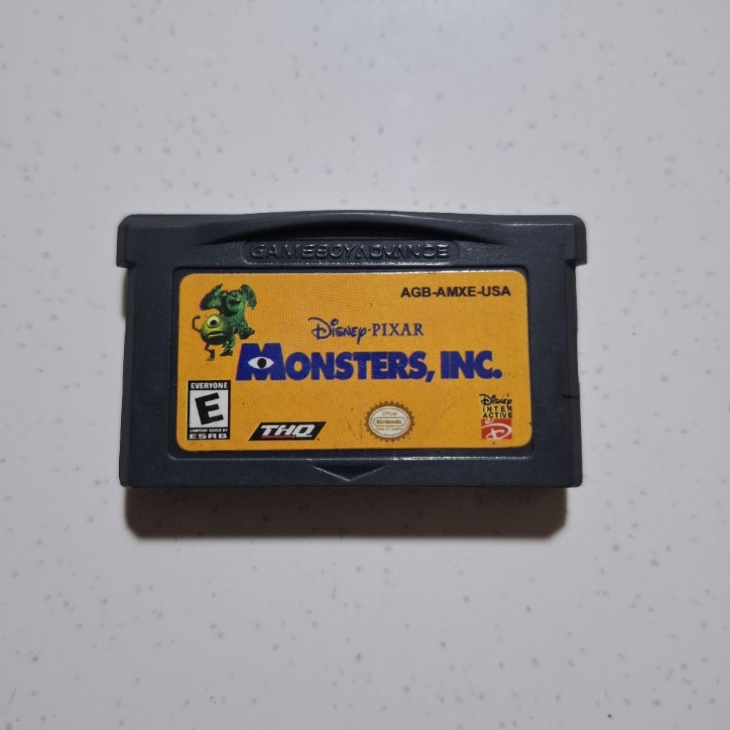 Kaset Gameboy Advance Monsters Inc Second
