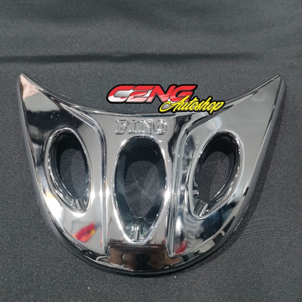 Emblem Fino ori original yamaha thailand tameng depan fino Garnis Body Depan Fino Thailand Pemanis B