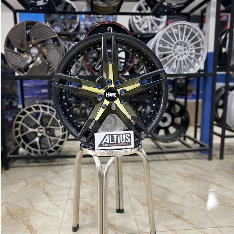 Velg Mobil Ring 17 HSR KEUNIKAI Pelek Racing Mobil HSR Wheel R17 Mobilio Vios Veloz LGX Jazz