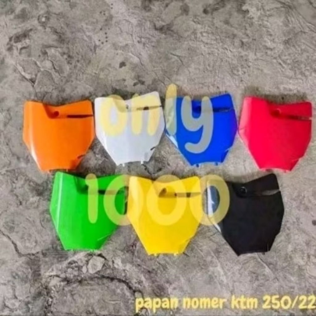 PAPAN NOMER KTM 250 2017 PAPAN NOMOR KTM 250 PAPAN STARS KTM 250 COVER NUMBER KTM 250 PLAT NOMER KTM