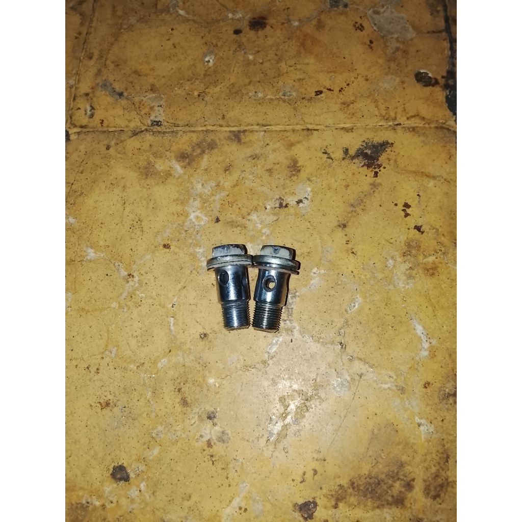 Baut Plus Ring Tembaga Oil Cooler Suzuki Satria FU Original Second