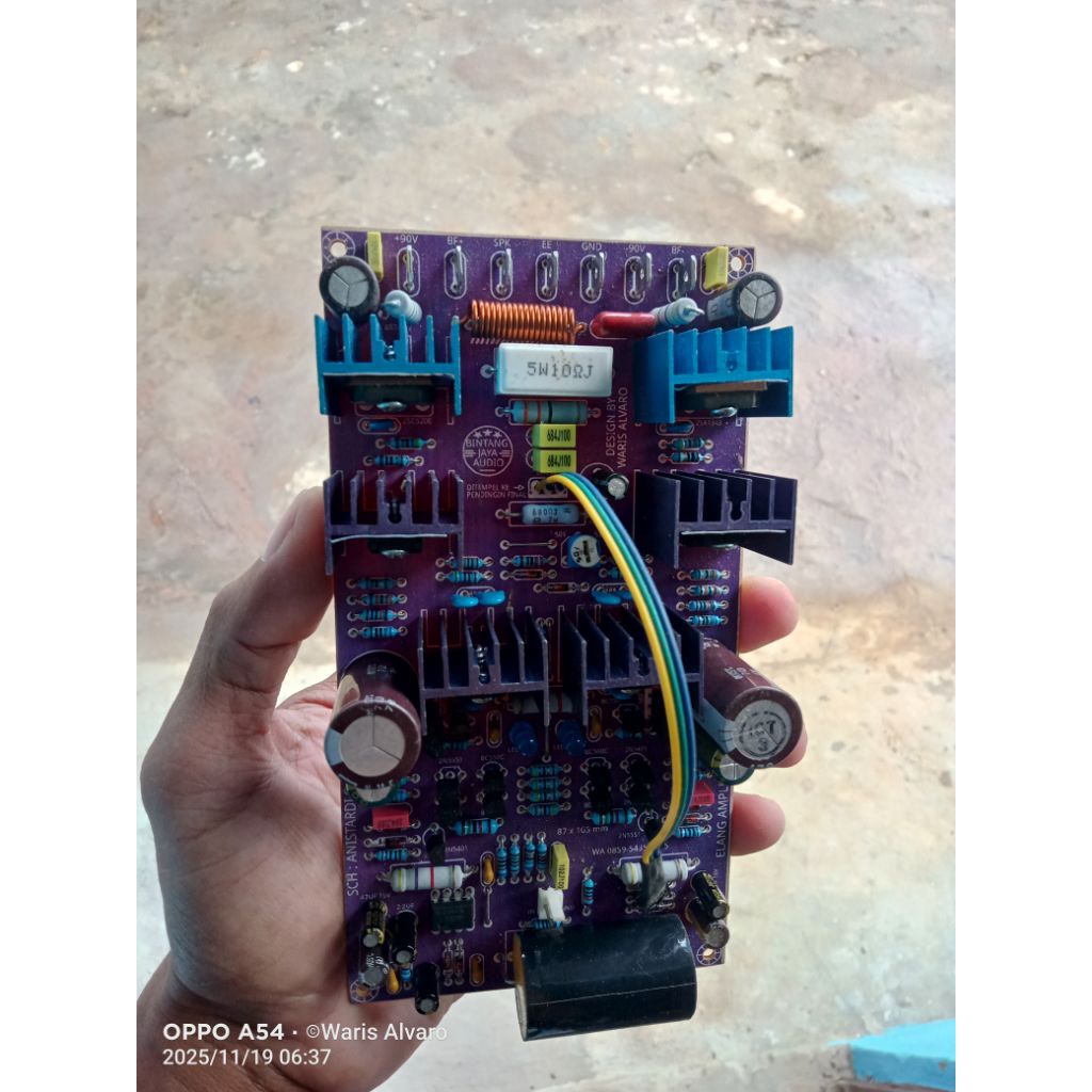 Driver Elang Amplifier sch Anistardi S