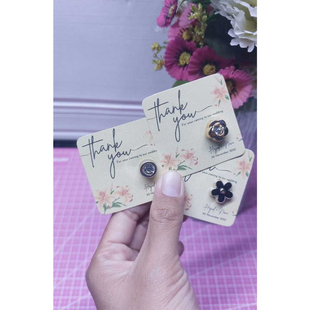 Souvenir Pernikahan Bros Seribuan Custom