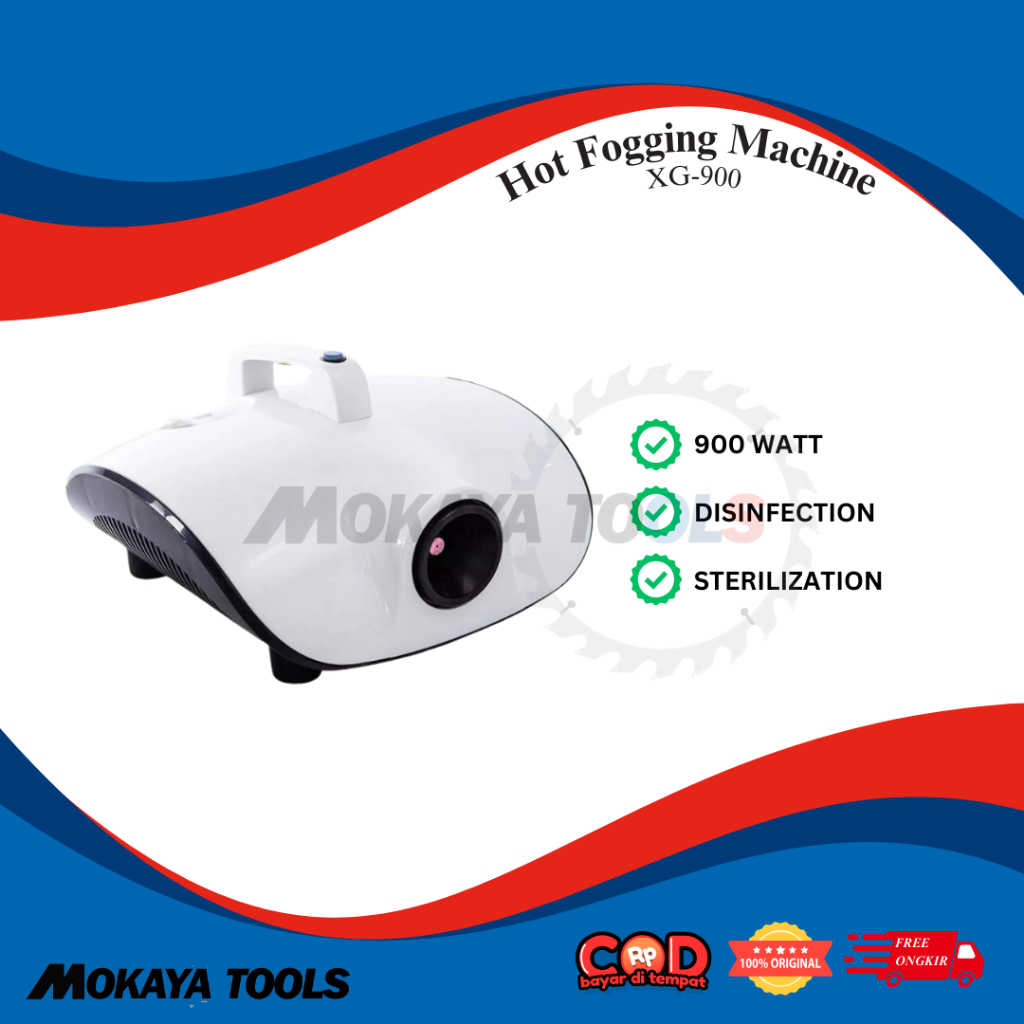 fogging machine mesin pengasapan disinfektan 1500 w watt