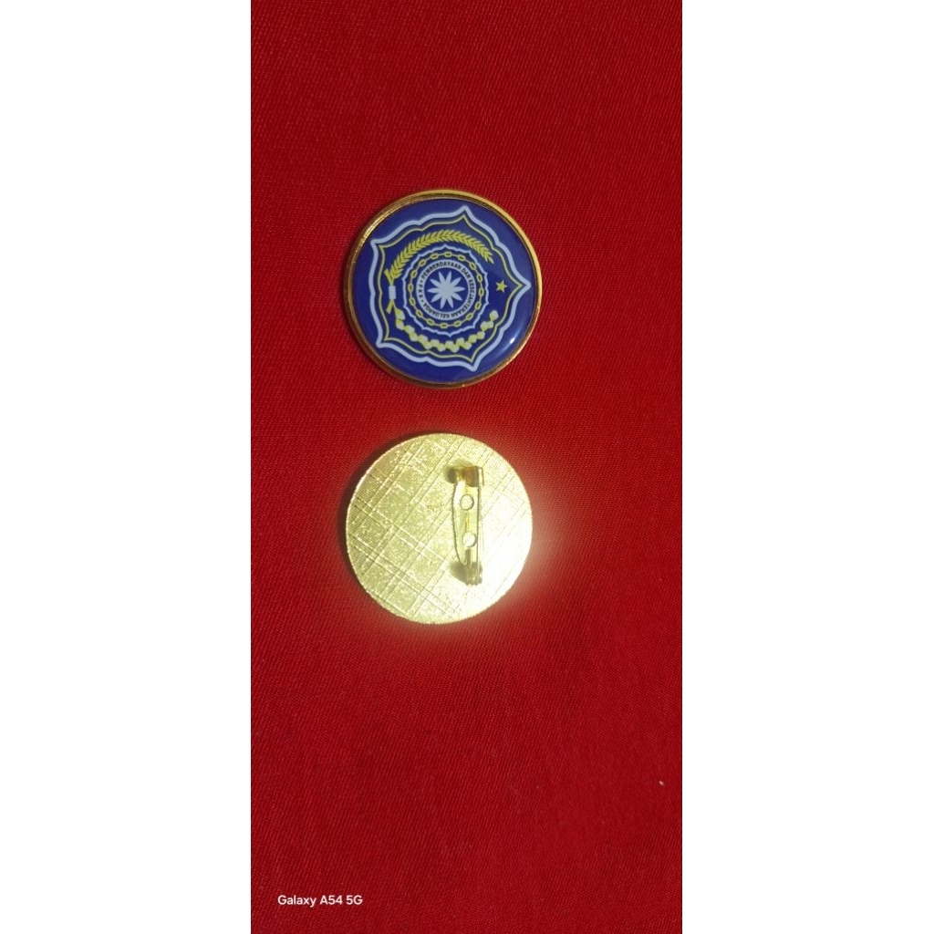 pin bulat logam tebal PKK