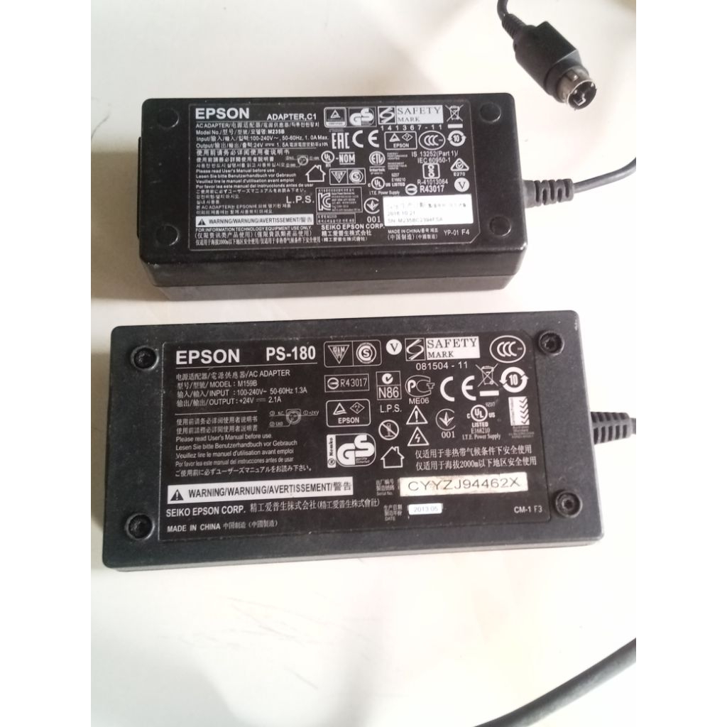 ac adapter printer kasir epson