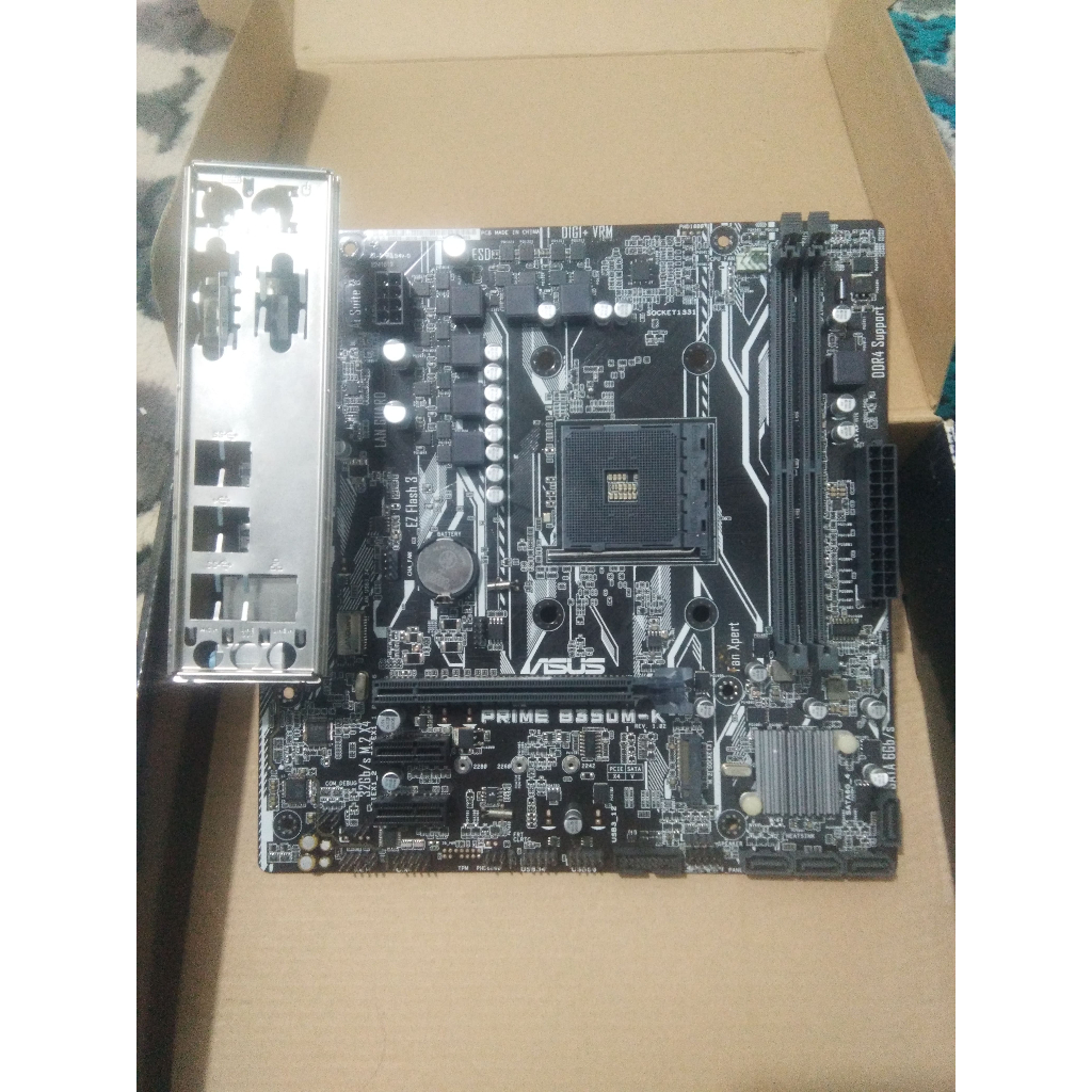 MOTHERBOARD AMD B350 Socket AM4 Support Ryzen second ori ASUS GIGABYTE ASROCK BIOSTAR MOBO