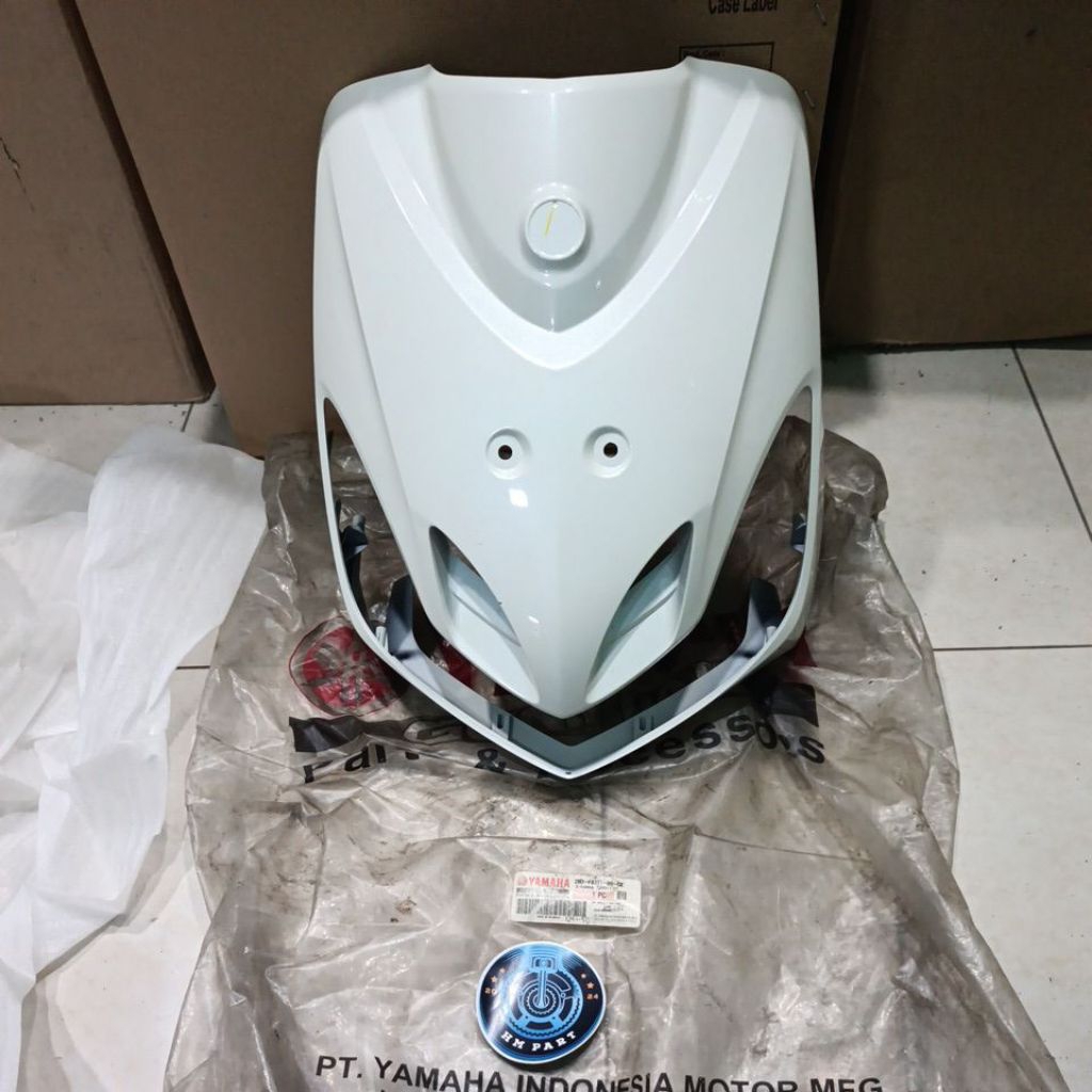 Panel depan Mio Smile Putih original 28d-f8311-00-GE