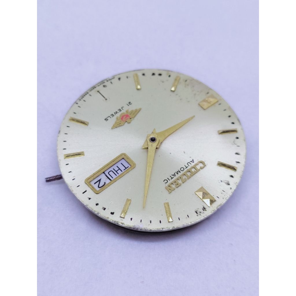 Citizen 7 automatic original japan calibre dial hand mesin jam tangan antik ctz plat dial jarum jam 