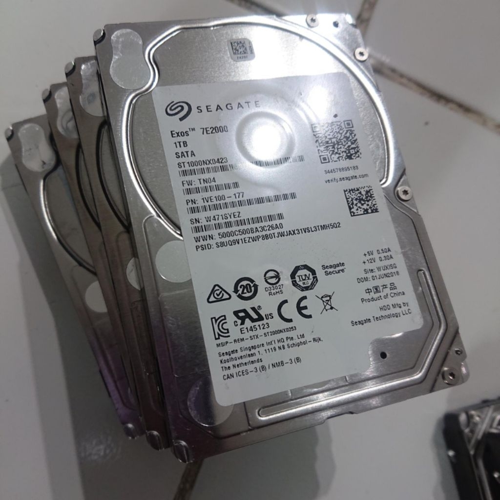 Hard disk Seagate Exos 7E2000 I 1TB I ST1000NX0423