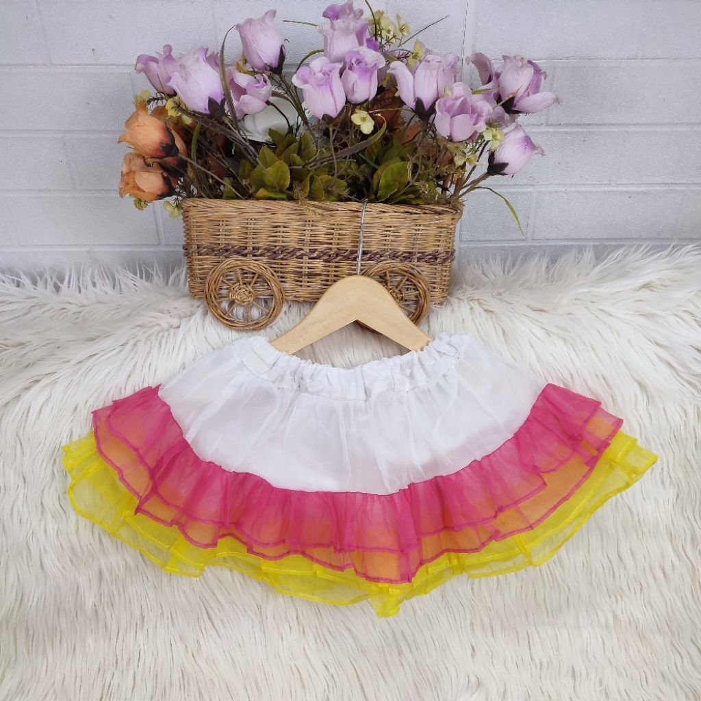 rok anak rok organza anak rok tari anak