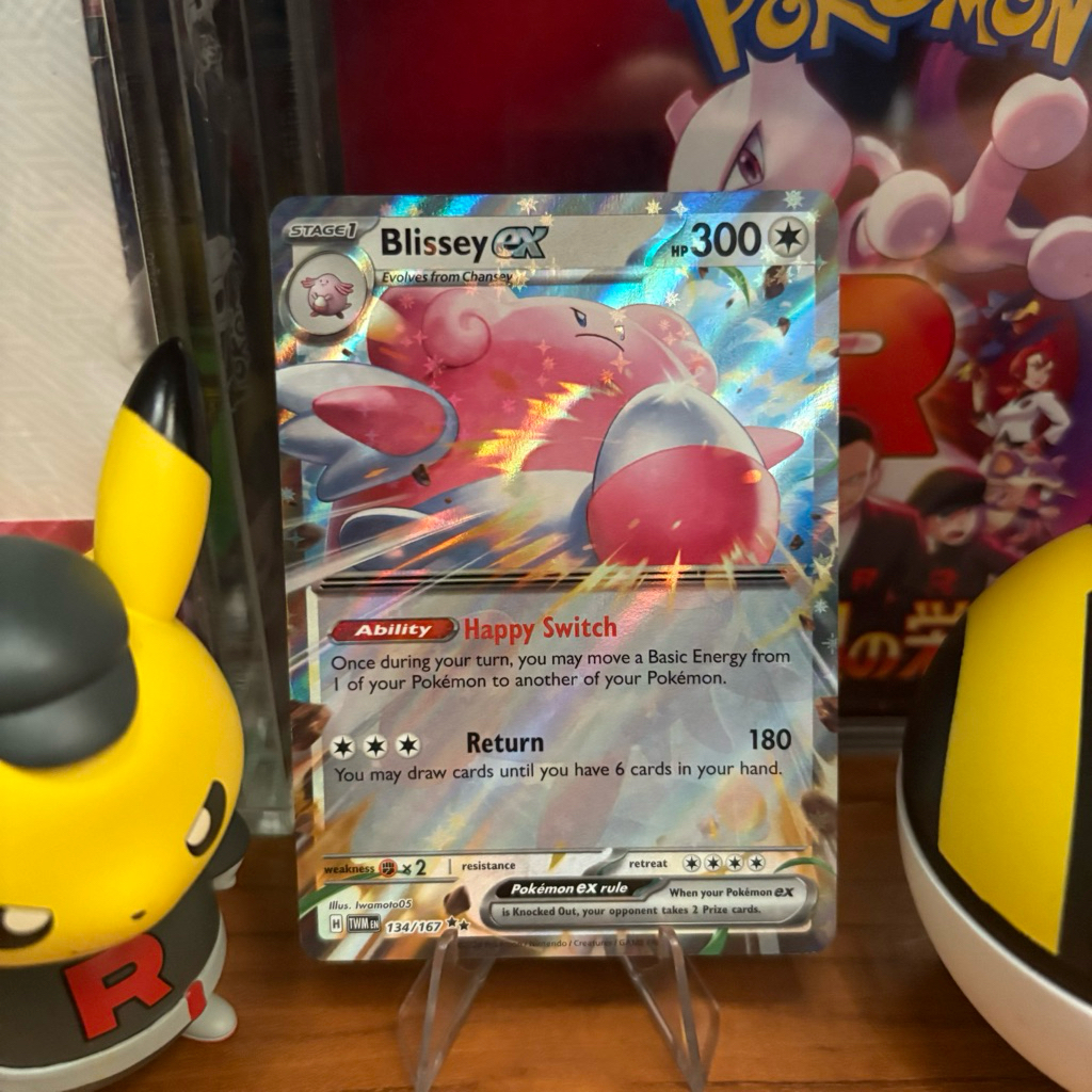 Blissey Ex 134/167 ENG - Twilight Masquerade - Pokemon TCG