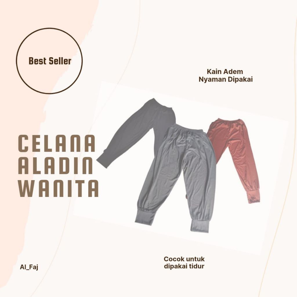 Celamis / Celana Aladin Wanita Dewasa