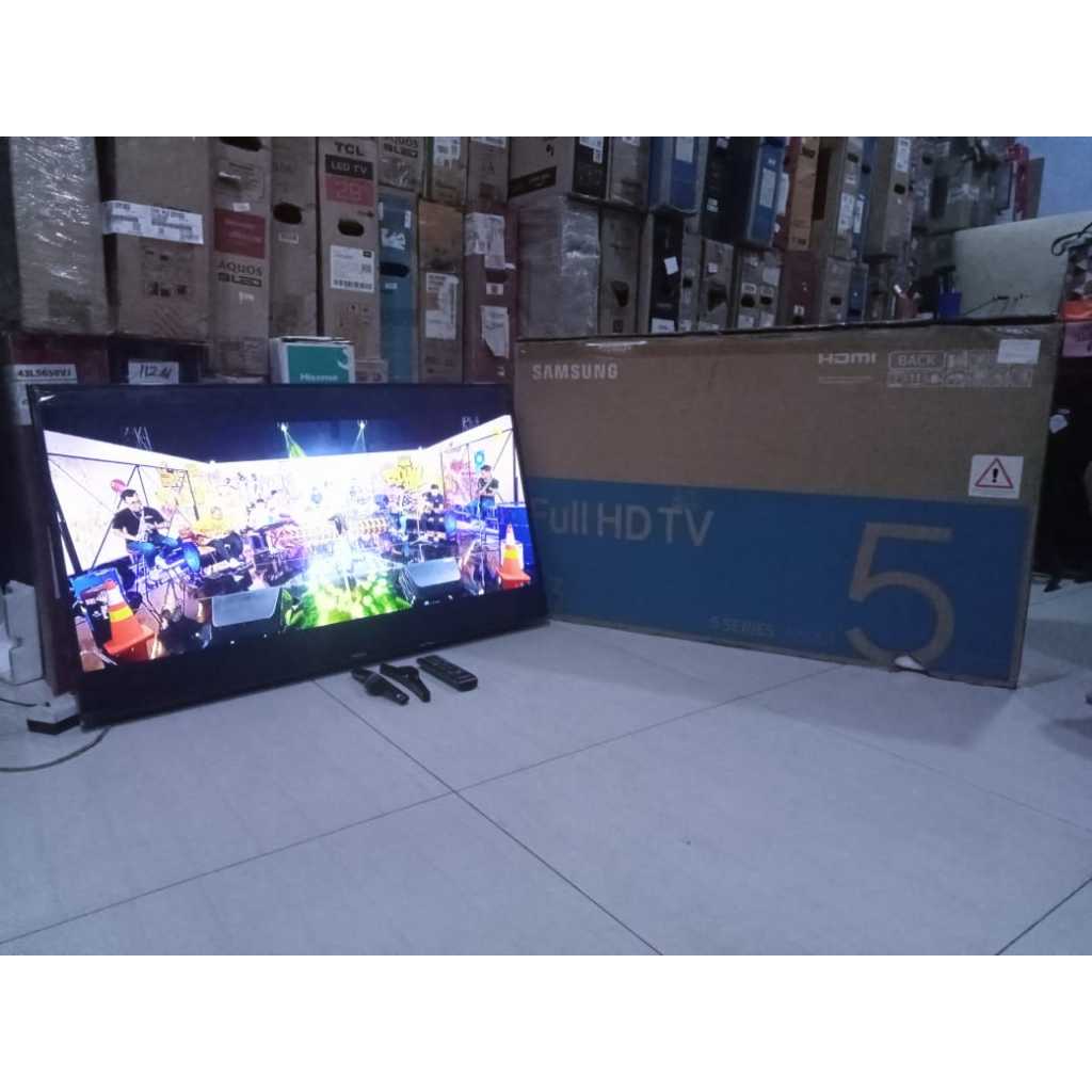 Digital TV Samsung 43In FHD Sudah gak pakai STB Kondisi bekas pemakaian masih segel 6264F