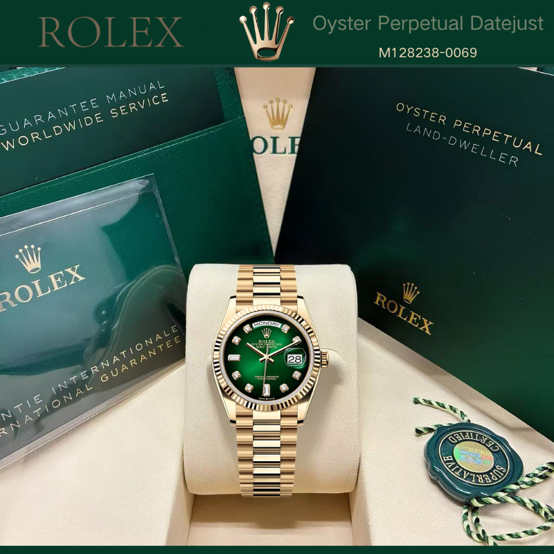 (100% ASLI Rolex) COD Baru Rolex INCLUDE BOX  Rolex Datejust   41mm AAAAA Tahan Air Teflon Baja Taha