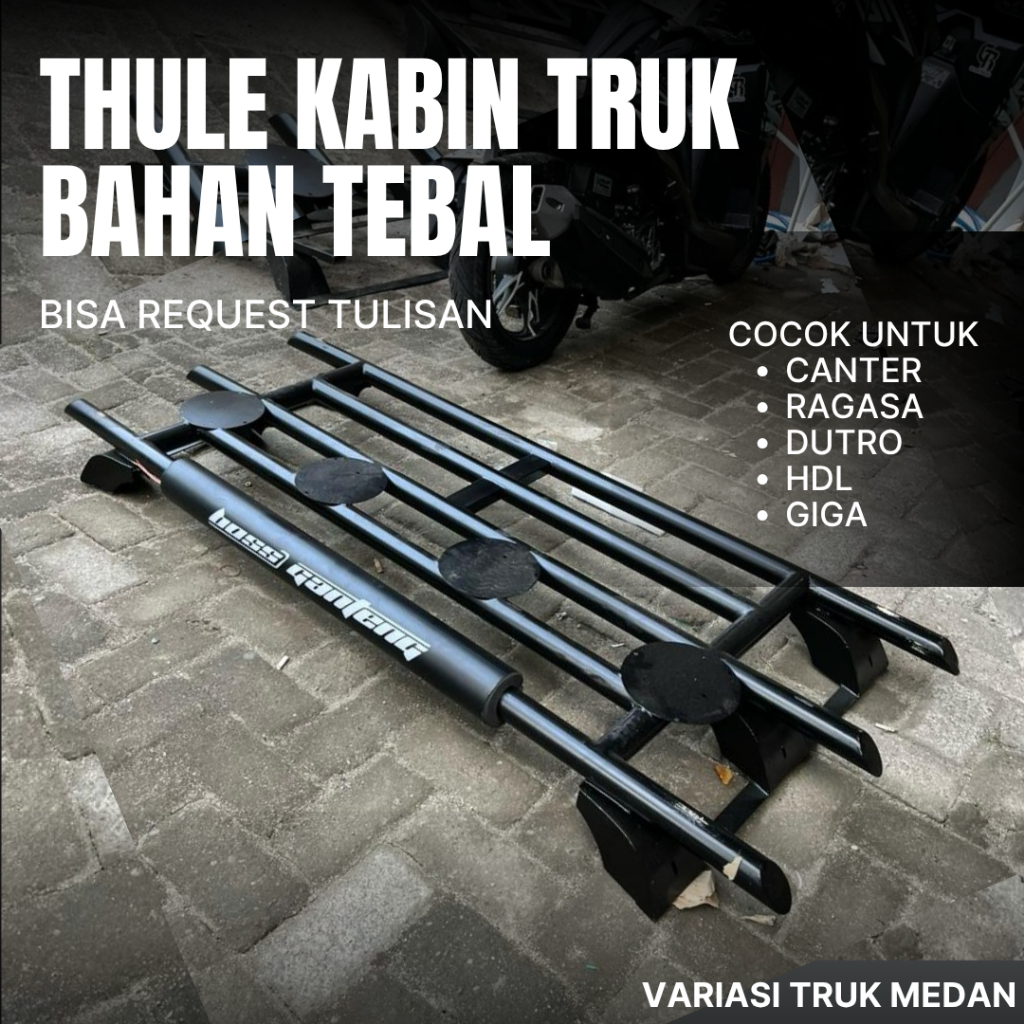 THULE KABIN TRUK TAHAN TIMPA BEBAS REQUEST TULISAN