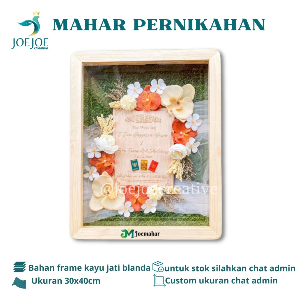 mahar pernikahan kayu mahar pernikahan aestetik