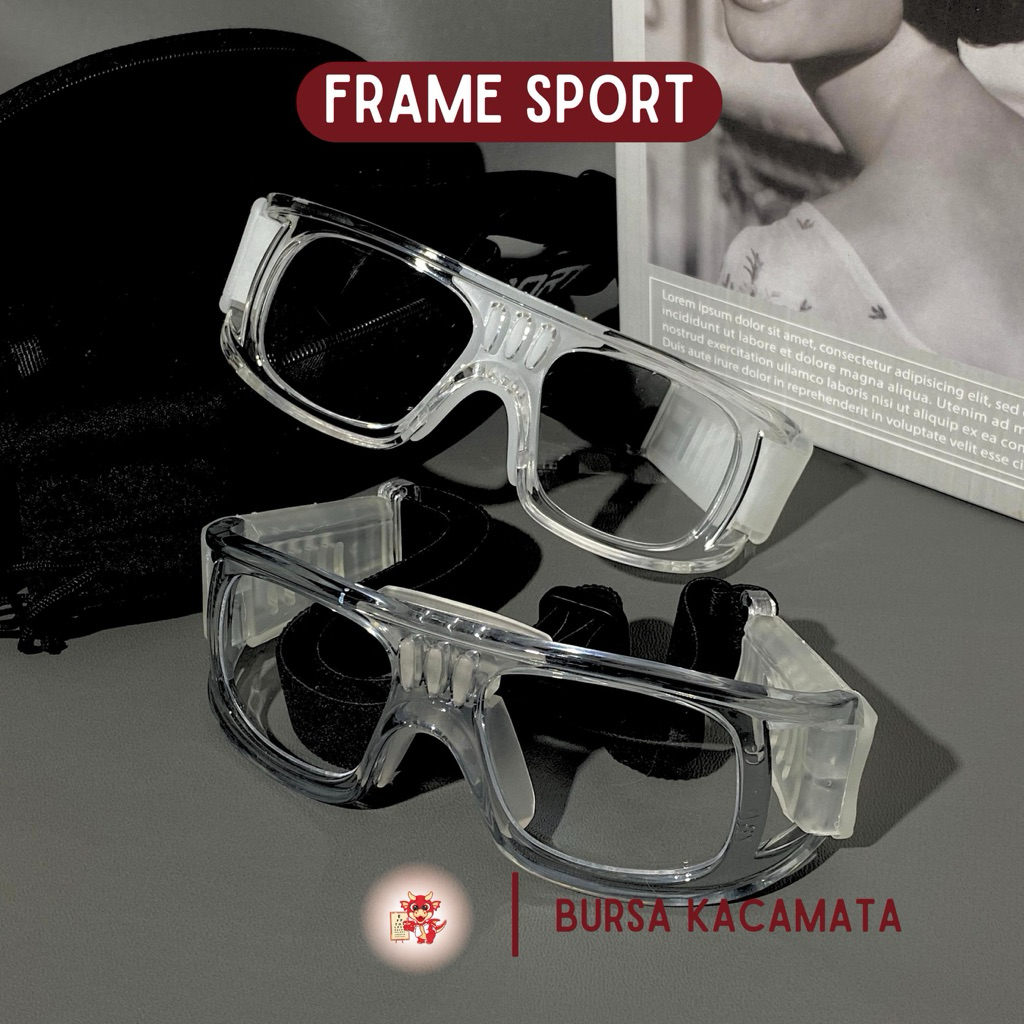 Bursa Kacamata - Frame Kacamata Sport/Kacamata Olahraga