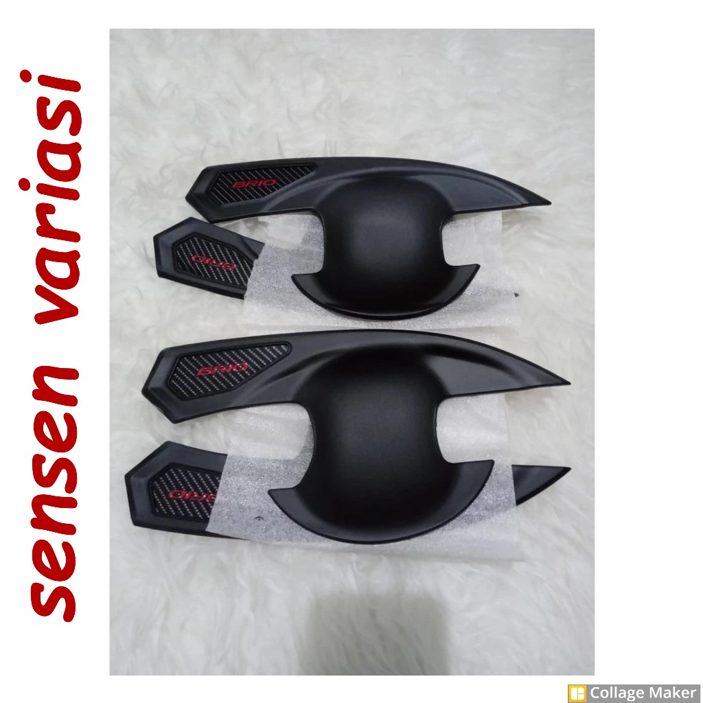 outer mobil Brio hitam doff
