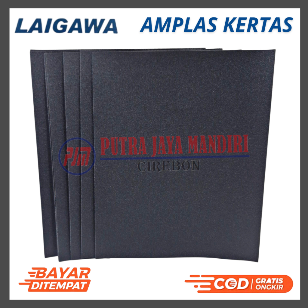 Laigawa Amplas Kertas Duco Basah Kering Halus Grid 5000 Halus