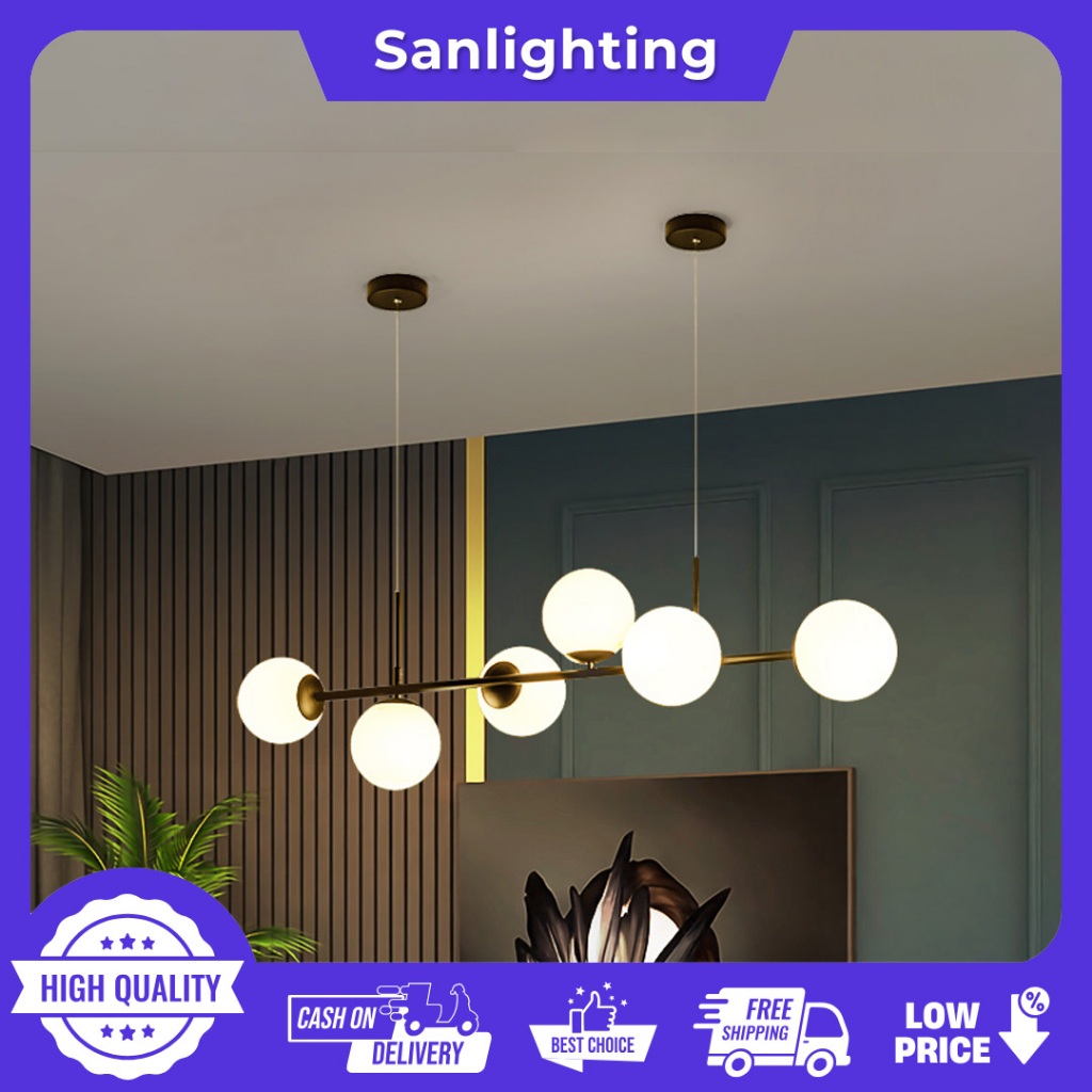 SANLIGHTING  TERLARIS  TERMURAH  Lampu Gantung Minimalis Modern Lampu Gantung Ruang Meja Makan Mini 